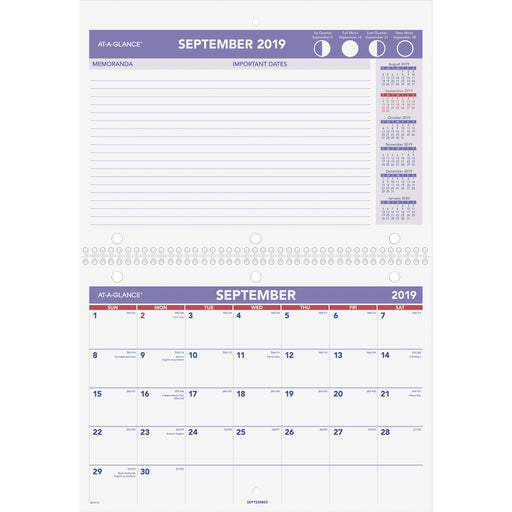 At-A-Glance Academic Monthly Wall Calendar