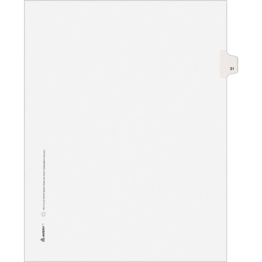 Avery® Individual Legal Exhibit Dividers - Avery Style