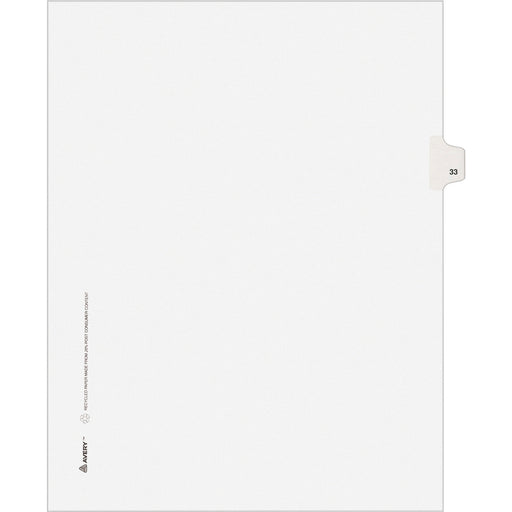 Avery® Individual Legal Exhibit Dividers - Avery Style