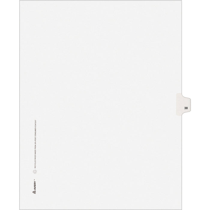 Avery® Individual Legal Exhibit Dividers - Avery Style