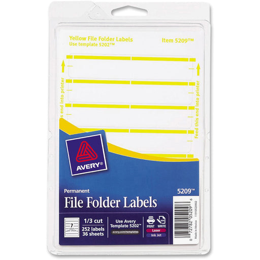 Avery® Permanent File Folder Labels