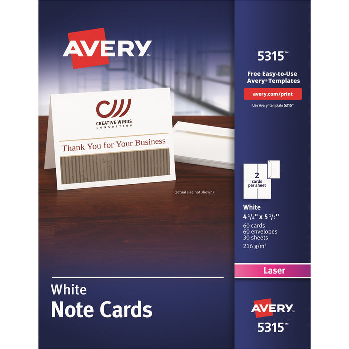 Avery® Laser Greeting Card