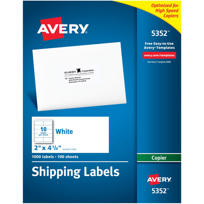 Avery® Shipping Label