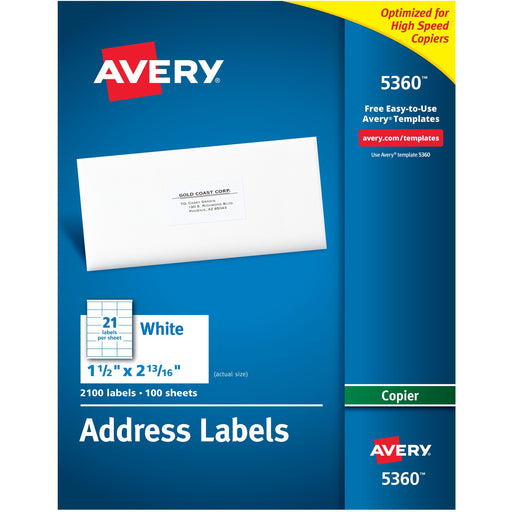 Avery® Copier Address Labels