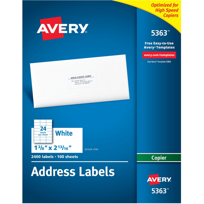 Avery® Copier Address Labels