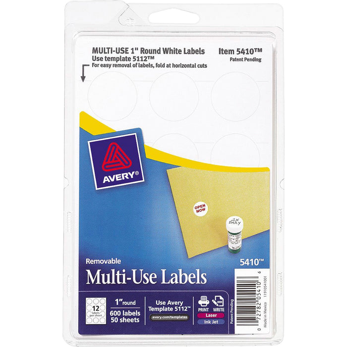 Avery® Removable ID Labels