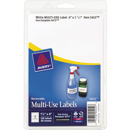 Avery® Removable ID Labels