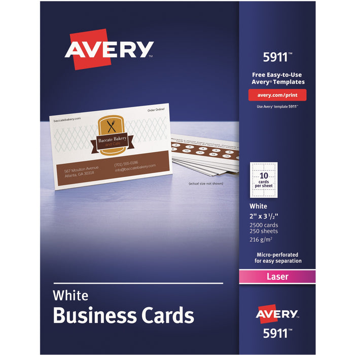 Avery® Laser Business Card