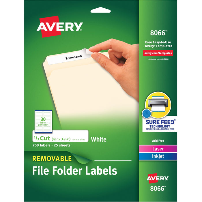 Avery® Removable File Folder Labels