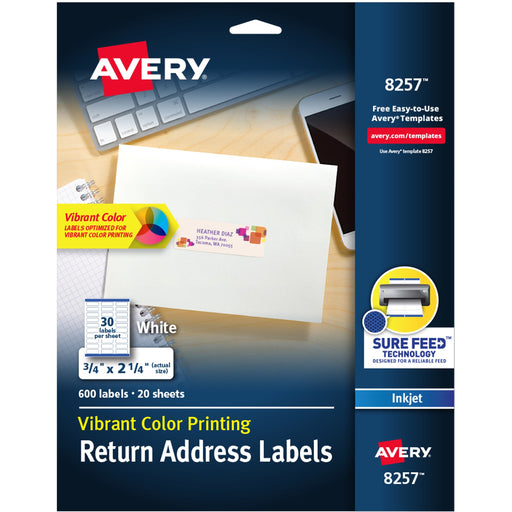 Avery® Color Printing Labels