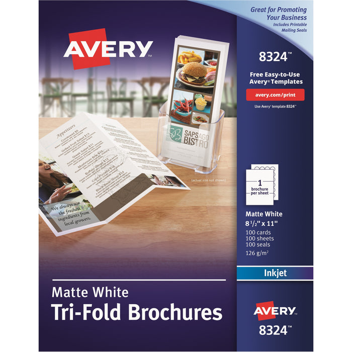 Avery® Inkjet Brochure/Flyer Paper