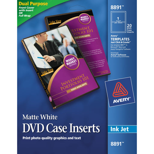 Avery® Inkjet Jewel Case Insert