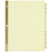 Avery® Laminated Dividers - Gold Reinforced