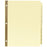 Avery® Laminated Dividers - Gold Reinforced