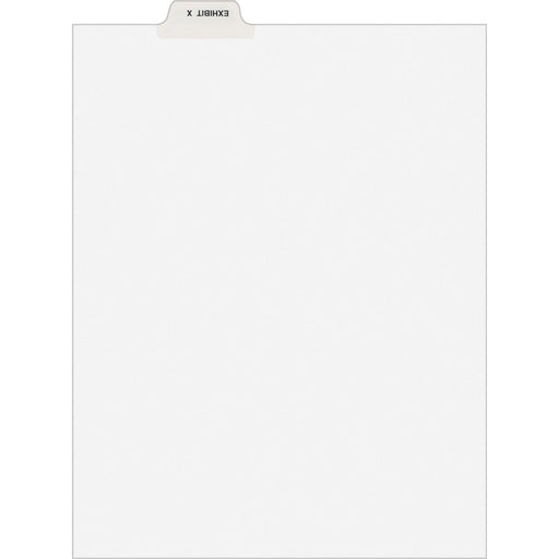 Avery® Individual Legal Dividers Avery® Style, Letter Size, Bottom Tab EXHIBIT X (12397)