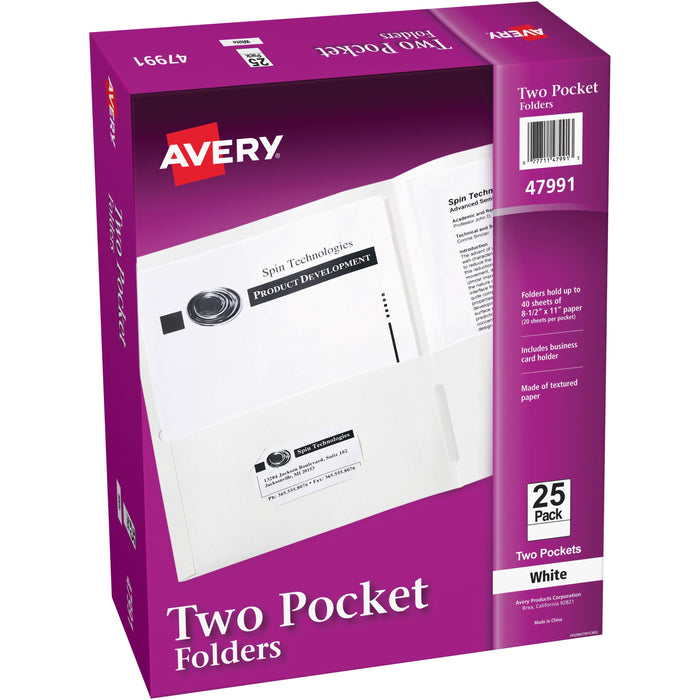 Avery® Letter Pocket Folder