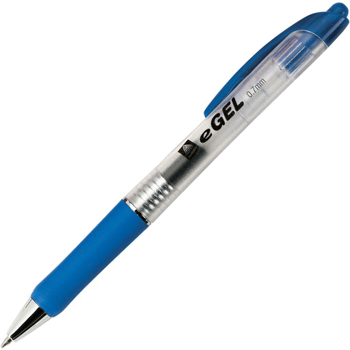 Avery® eGEL(R) Retractable Pen, 0.7mm Medium Point, Acid-Free, Blue (49986)