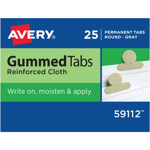 Avery® Gummed Round Index Tabs