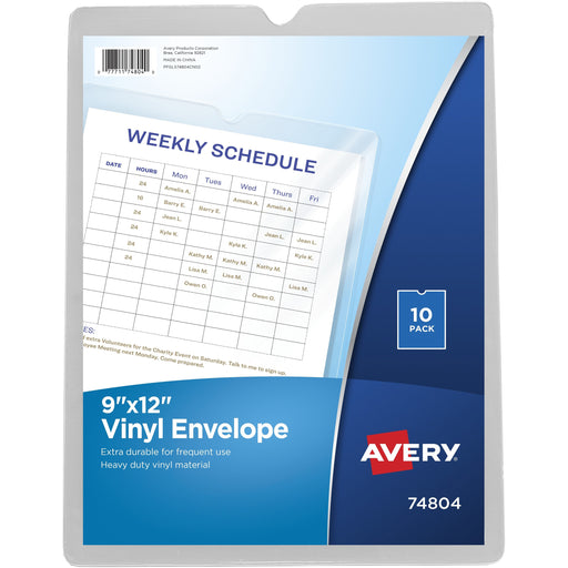 Avery® Vinyl File Pocket