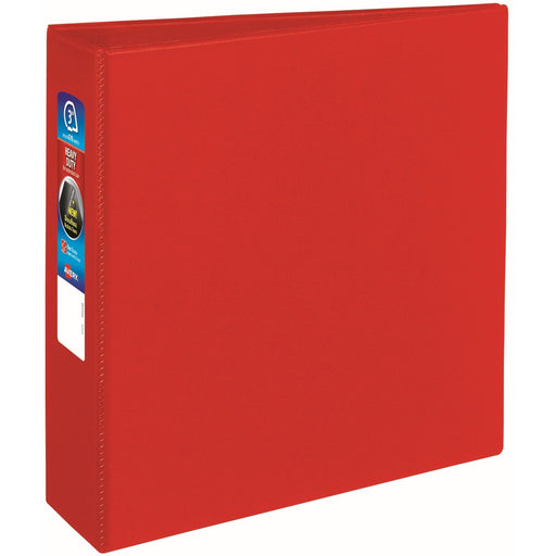 Avery® 3" Heavy-Duty Binder, One-Touch EZD Ring, Red, 670 Sheets