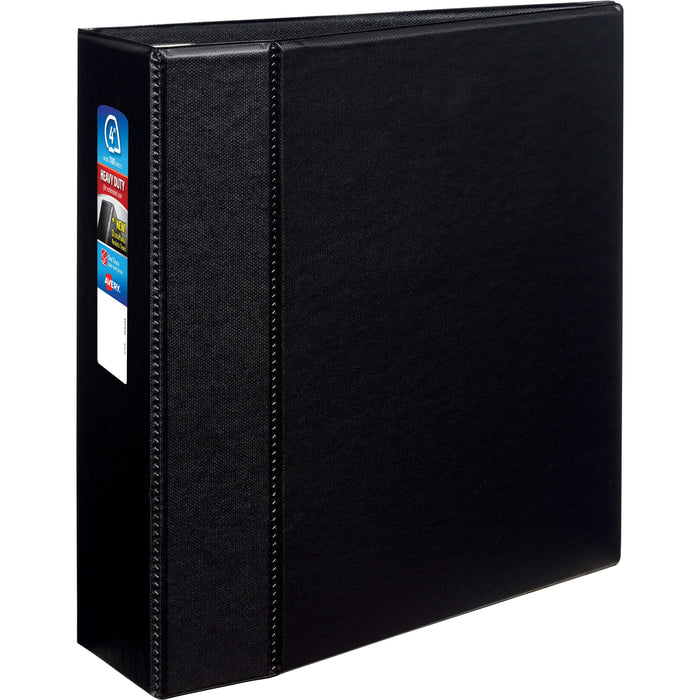 Avery® 4" Heavy Duty Binder, One-Touch EZD Ring, Black, 780 Sheets