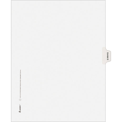 Avery® Individual Legal Dividers Allstate(R) Style, Letter Size, Side Tab EXHIBIT E (82111)