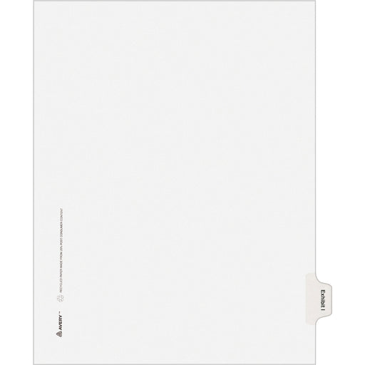 Avery® Individual Legal Dividers Allstate(R) Style, Letter Size, Side Tab EXHIBIT I (82115)