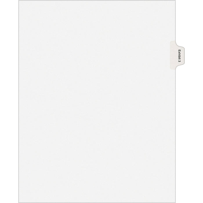 Avery® Individual Legal Dividers Allstate(R) Style, Letter Size, Side Tab EXHIBIT 3 (82135)