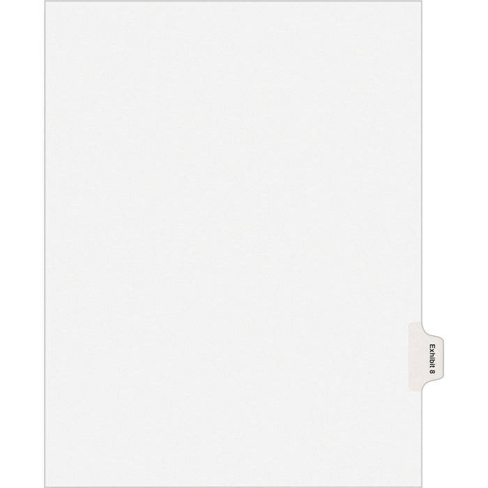 Avery® Individual Legal Dividers Allstate(R) Style, Letter Size, Side Tab EXHIBIT 8 (82140)