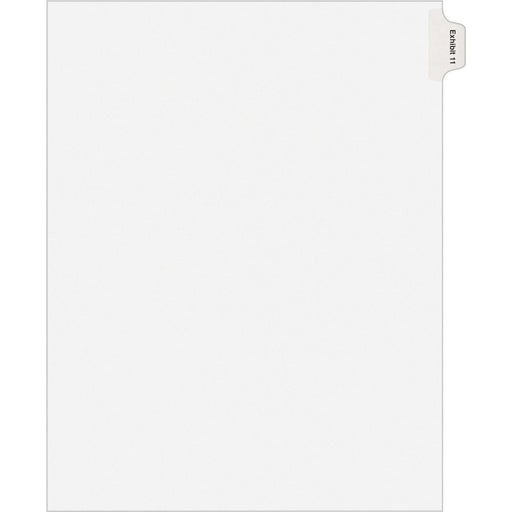 Avery® Individual Legal Dividers Allstate(R) Style, Letter Size, Side Tab EXHIBIT 11 (82143)