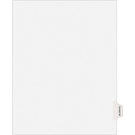 Avery® Individual Legal Dividers Allstate(R) Style, Letter Size, Side Tab EXHIBIT 29 (82161)