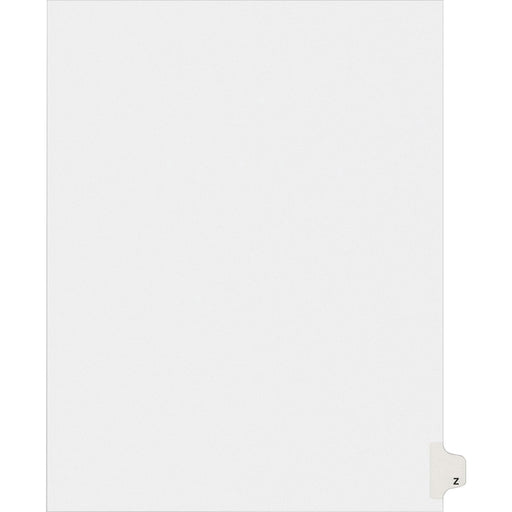 Avery® Individual Legal Dividers Allstate(R) Style, Letter Size, Side Tab Z (82188)