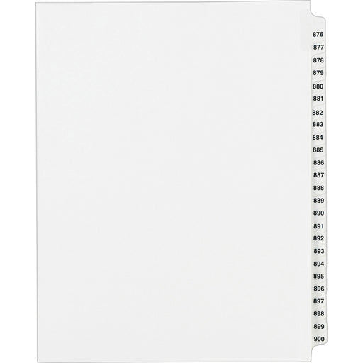 Avery® Standard Collated Legal Dividers Avery® Style, Letter Size, 876-900 Tab Set (82314)