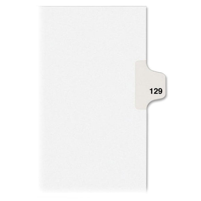 Avery® Individual Legal Dividers Avery® Style, Letter Size, Side Tab #129 (82345)