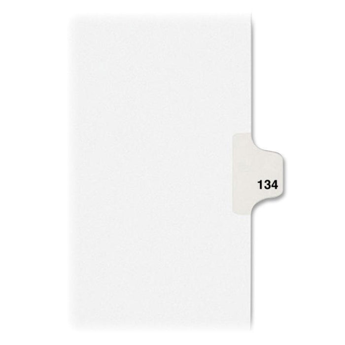 Avery® Individual Legal Dividers Avery® Style, Letter Size, Side Tab #134 (82350)