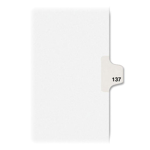 Avery® Individual Legal Dividers Avery® Style, Letter Size, Side Tab #137 (82353)