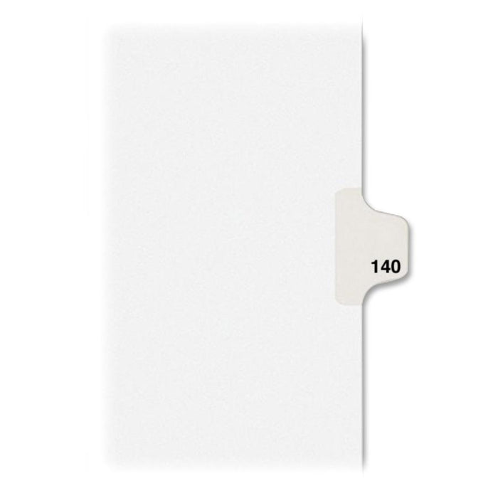 Avery® Individual Legal Dividers Avery® Style, Letter Size, Side Tab #140 (82356)