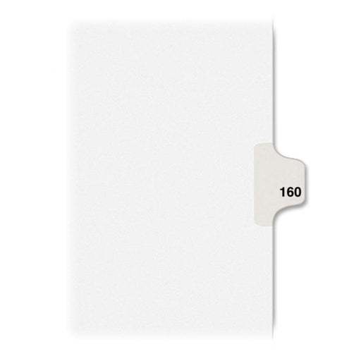 Avery® Individual Legal Dividers Avery® Style, Letter Size, Side Tab #160 (82376)