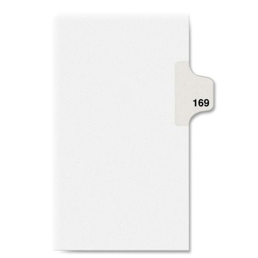 Avery® Individual Legal Dividers Avery® Style, Letter Size, Side Tab #169 (82385)