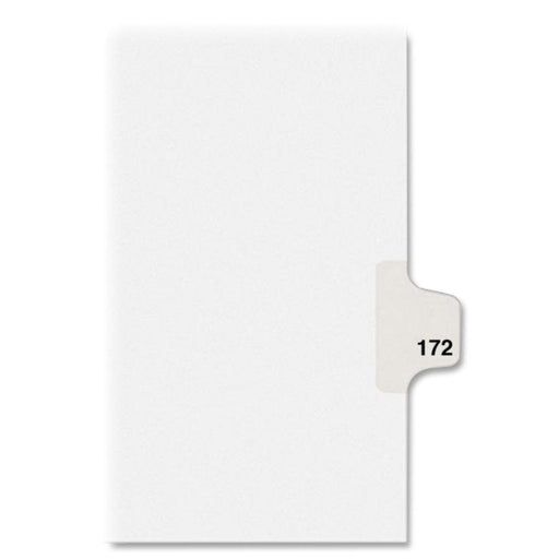 Avery® Individual Legal Dividers Avery® Style, Letter Size, Side Tab #172 (82388)