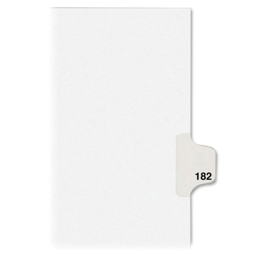 Avery® Individual Legal Dividers Avery® Style, Letter Size, Side Tab #182 (82398)