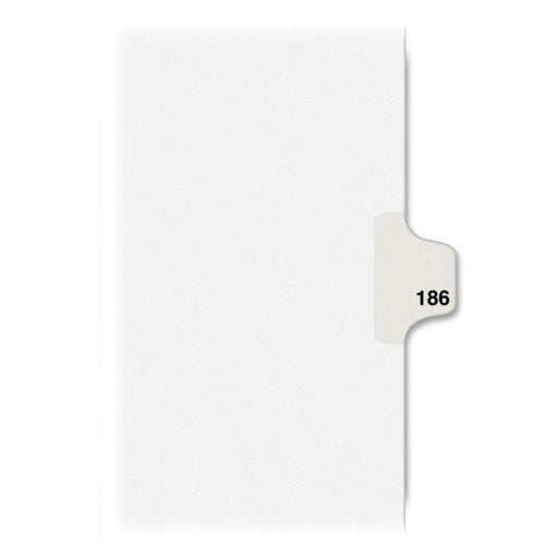 Avery® Individual Legal Dividers Avery® Style, Letter Size, Side Tab #186 (82402)