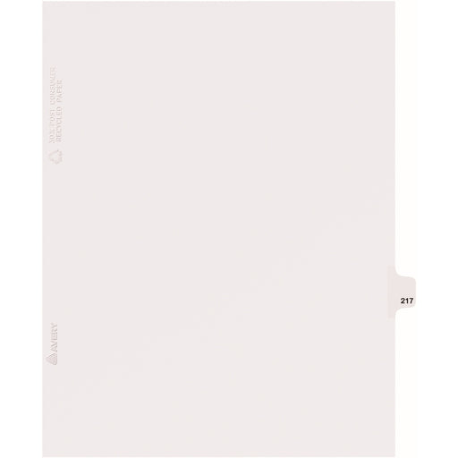 Avery® Side Tab Individual Legal Dividers