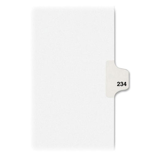 Avery® Individual Legal Dividers Avery® Style, Letter Size, Side Tab #234 (82450)