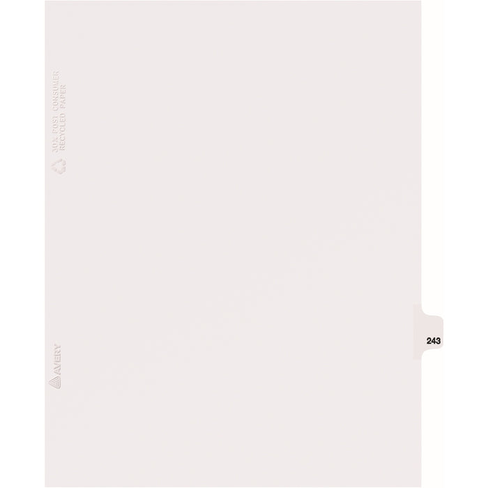 Avery® Side Tab Individual Legal Dividers