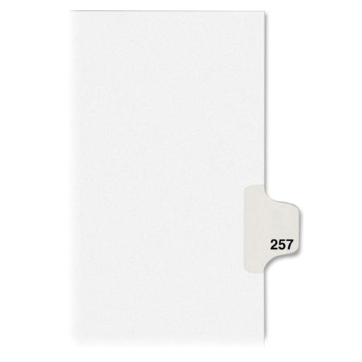 Avery® Individual Legal Dividers Avery® Style, Letter Size, Side Tab #257 (82473)