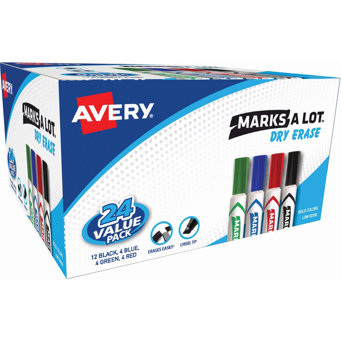 Avery® Marks A Lot Desk-Style Dry-Erase Markers