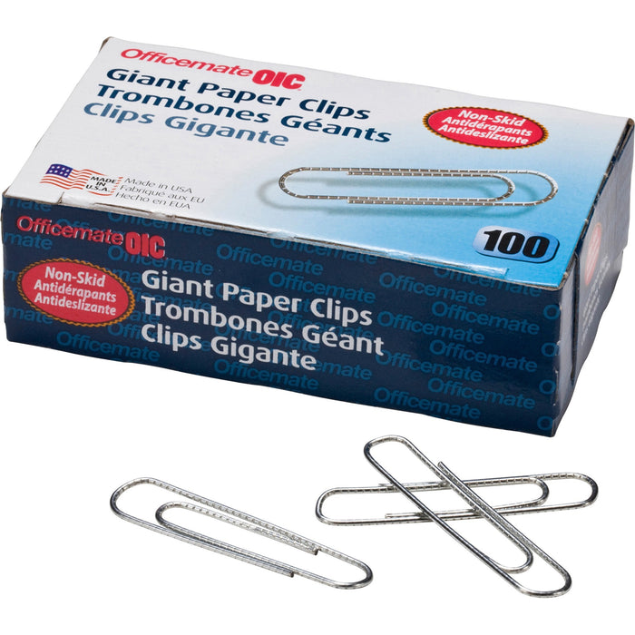OIC Giant-size Non-skid Paper Clips