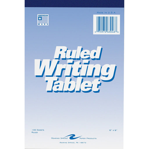 Roaring Spring Ruled Writing Tablets