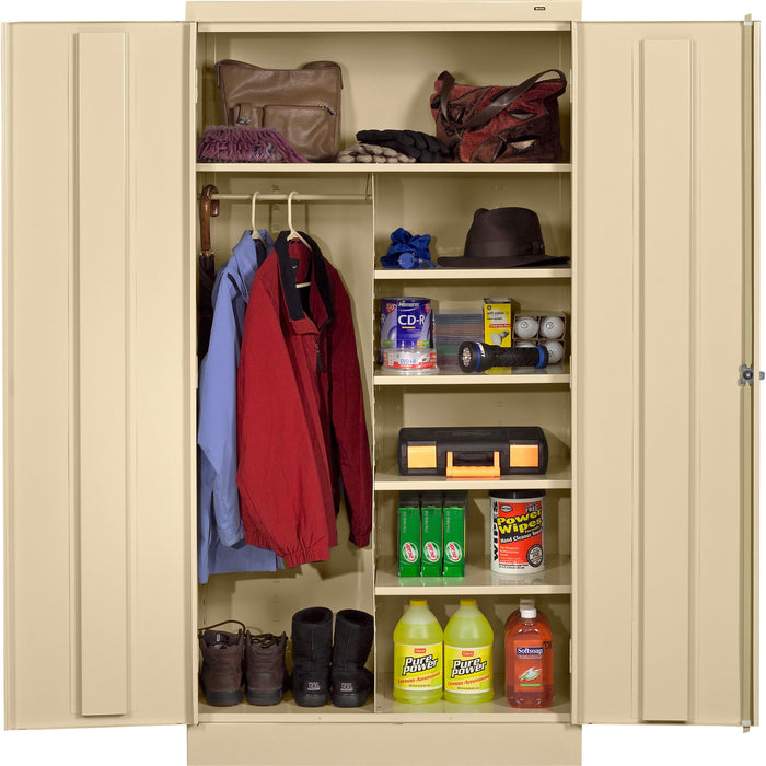 Tennsco Combination Wardrobe/Storage Cabinet